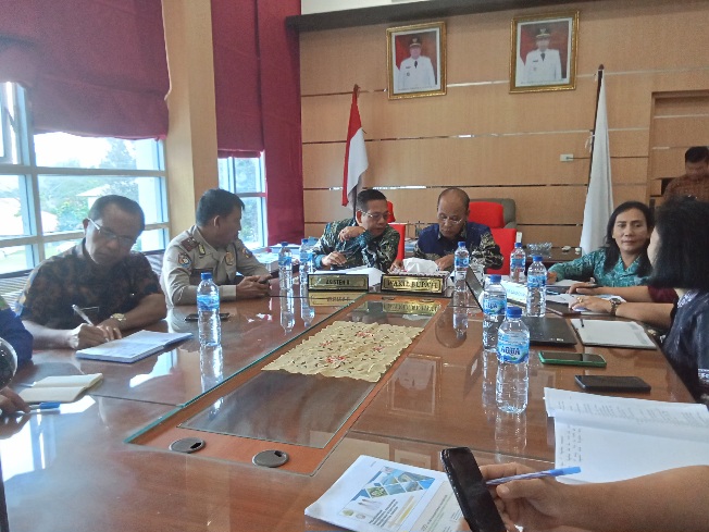 Digelar Secara Daring, TPPS Kabupaten Samosir Ikuti Penilaian Kinerja 8 Aksi Konvergensi Stunting.