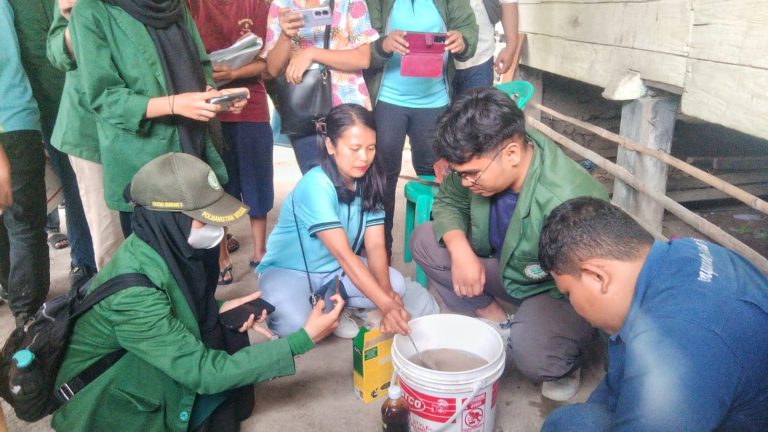 Pemkab Samosir Latih Kelompok Tani Pardomuan Silimalombu Membuat POC dari Limbah Ikan dan Asam Amino dari Ikan Merah.