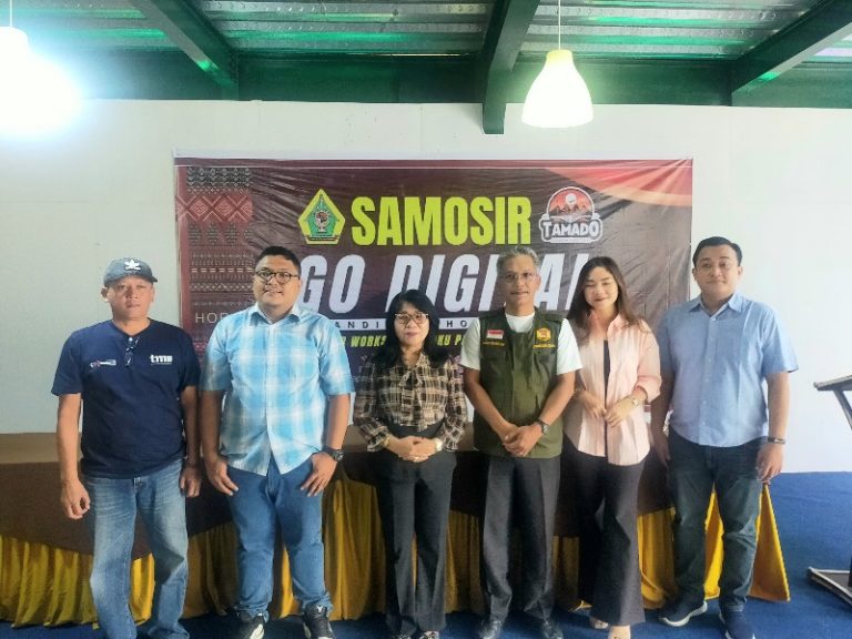 Pemkab Samosir Bekerjasama Dengan TAMADO Group Gelar Seminar dan Workshop Pariwisata dan UMKM Bertajuk Samosir Go Digital.
