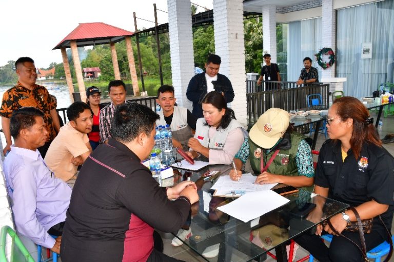 SUKSESKAN PILKADA, BUPATI SAMOSIR IKUTI COKLIT 