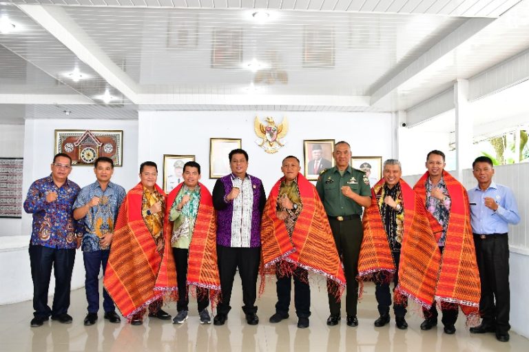 BUPATI SAMOSIR SAMBUT KUNKER FORKOPIMDA KABUPATEN HULU SUNGAI UTARA