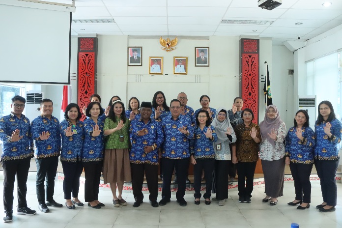 Ketua TPPS Buka Rapat Monitoring dan Evaluasi Pelaksanaan Intervensi Spesifik Penurunan Stunting di Kabupaten Samosir. 