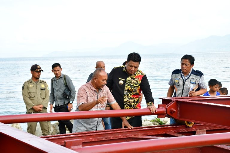 Bupati Samosir Sambut Baik Kehadiran Investasi Docking Kapal di Kabupaten Samosir.