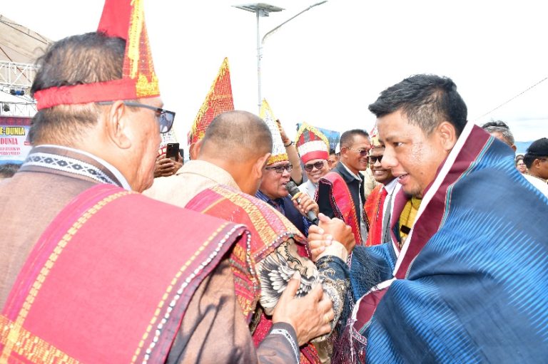 PARTANGIANGAN BOLON RAJA SONANG, BUPATI SAMOSIR AJAK PERSADA PEDULI DAN AMBIL BAGIAN DALAM PEMBANGUNAN BONA PASOGIT