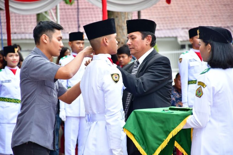 PASKIBRAKA KABUPATEN SAMOSIR 2024 DIKUKUHKAN