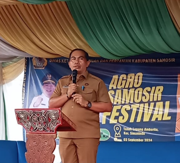 Agro Samosir Festival 2024 Pamerkan Hasil Pertanian Program Pangula Nature.