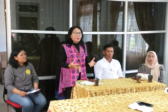 Wujudkan Program Pangula Nature, Dinas Ketapang dan Pertanian Samosir Sosialisasi Penumbuhan Poktan Penangkar Kopi.