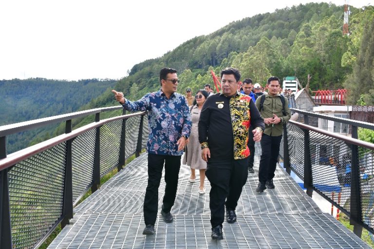 Baru Dibuka, Kawasan Wisata Panorama Tele Sumbang PAD Setengah Milyar Lebih.
