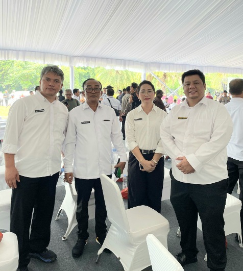 Bupati Dan Wakil Bupati Terpilih Kabupaten Samosir Ikuti Gladi Bersih Pelantikan Kepala Daerah Se Indonesia