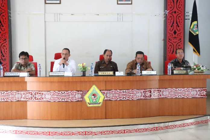 Tim Inspektorat Provinsi Sumatera Utara, Entry Meeting Pemeriksaan Akhir Masa Jabatan Kepala Daerah Periode 2021 – 2024 