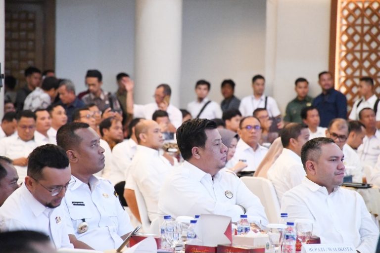 Bupati Samosir Hadiri Rakor Percepatan Penyesuaian Tata Ruang dan Penyelesaian Permasalahan Pertanahan di Wilayah Sumut
