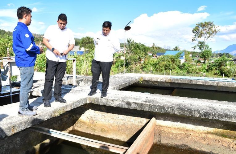 GUBSU SIDAK PDAM TIRTANADI, BUPATI SAMOSIR HARAPKAN PENINGKATAN KAPASITAS DAN KUALITAS AIR  