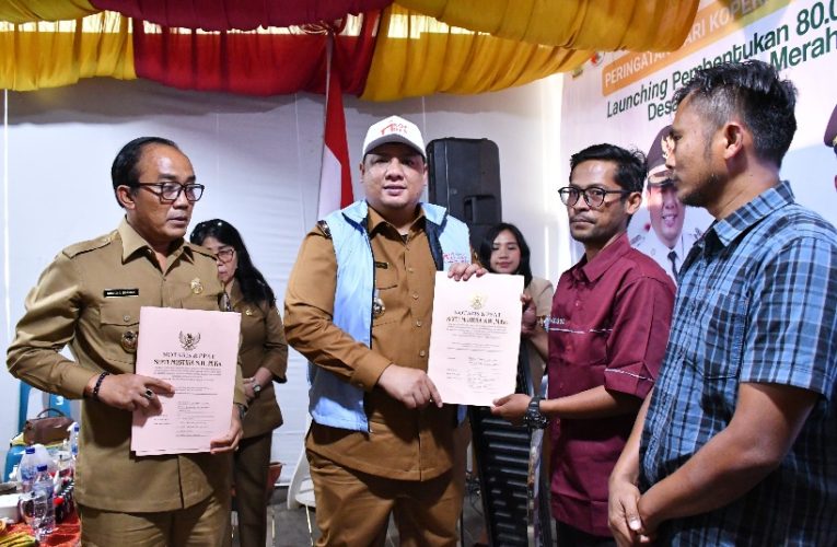 PRESIDEN RI LAUNCHING KELEMBAGAAN KDMP SECARA NASIONAL, BUPATI SAMOSIR MINTA SELURUH KOPERASI SEGERA BEROPERASI