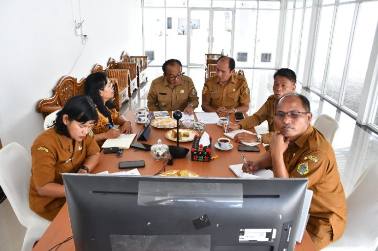 DIPIMPIN KETUA DEN, WABUP IKUTI RAPAT PENGEMBANGAN DESTINASI PRIORITAS DANAU TOBA