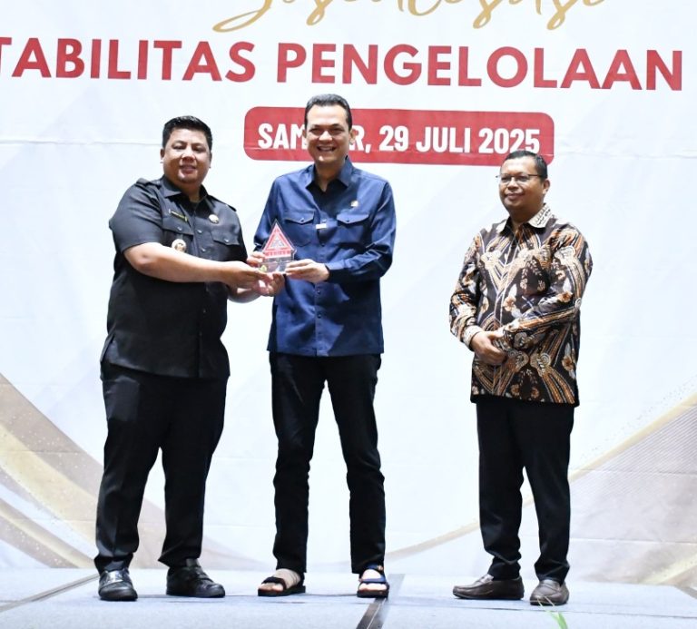 BPK RI Gelar Sosialisasi Akuntabilitas Pengelolaan Dana Desa di Kabupaten Samosir.