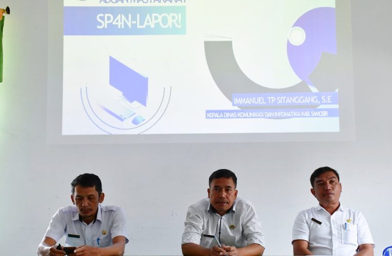 TINGKATKAN PELAYANAN PUBLIK, DISKOMINFO OPTIMALKAN PENGGUNAAN SP4N LAPOR
