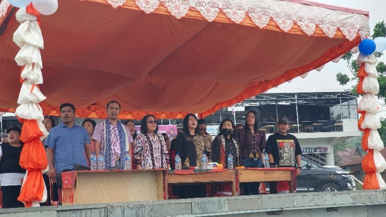 Lomba Senam dan Lomba Pidato Tingkat Pelajar, Warnai Peringatan Hari Anak Nasional Ke – 41 Tahun 2025 di Samosir.