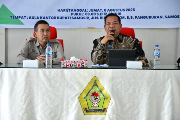 BPTCUGG Bersama Pemkab Samosir Gelar Focus Group Discussion Pasca Revalidasi dan  Sinkronisasi Program Kegiatan di Kabupaten Samosir.