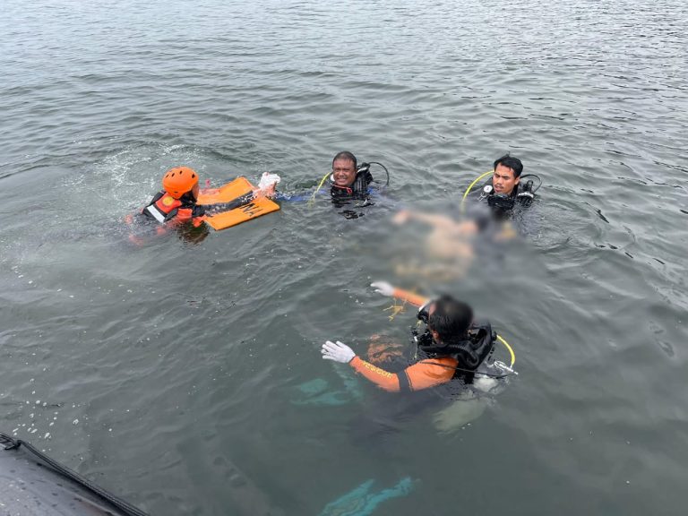 KORBAN TENGGELAM DI TANO PONGGOL DITEMUKAN, PEMKAB. SAMOSIR SAMPAIKAN UNGKAPAN DUKA