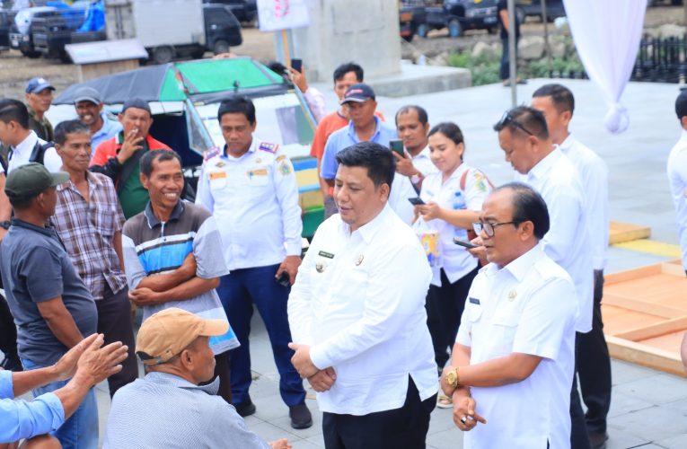 BUPATI SAMOSIR DAN WABUP MONITORING PERSIAPAN VENUE UTAMA TOTK