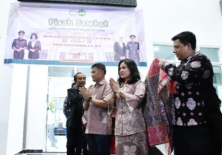 Pisah Sambut Kajari Samosir, Bupati dan Wabup Samosir Apresiasi Dedikasi dan Sinergitas