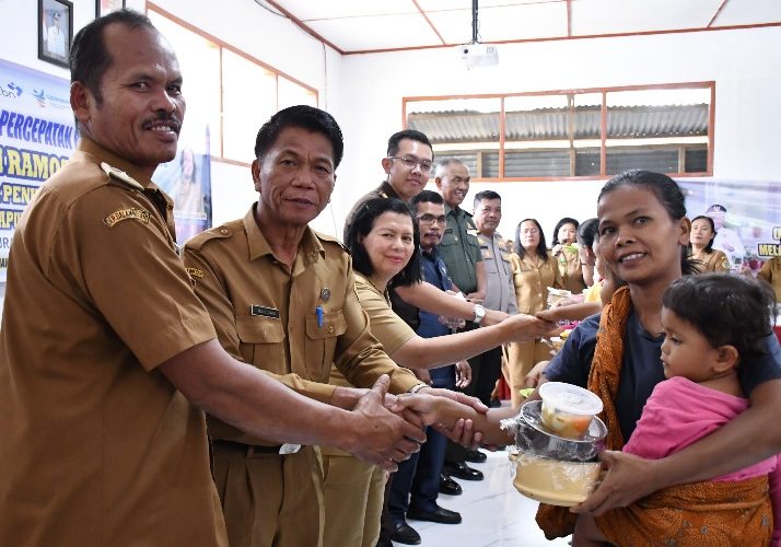 PEMKAB SAMOSIR LUNCURKAN INOVASI “RAMOS PANTAS” ATASI STUNTING