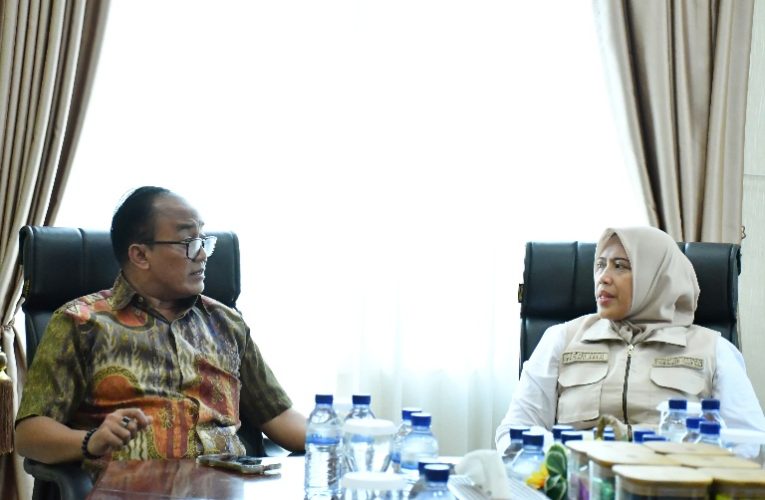 UPAYA TINGKATKAN PAD, WABUP SAMOSIR KUNJUNGI PEMKO PEMATANGSIANTAR