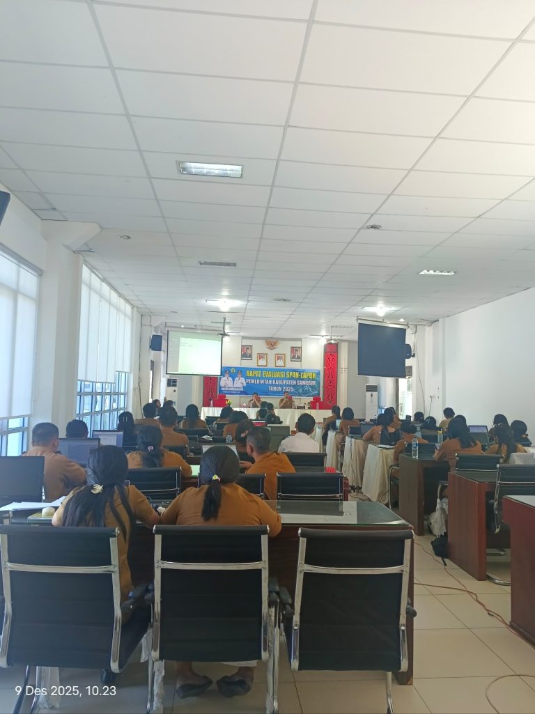 Kominfo Samosir Gelar Rapat Evaluasi SP4N-LAPOR, Pastikan Pengaduan Masyarakat Segera Ditindaklanjuti