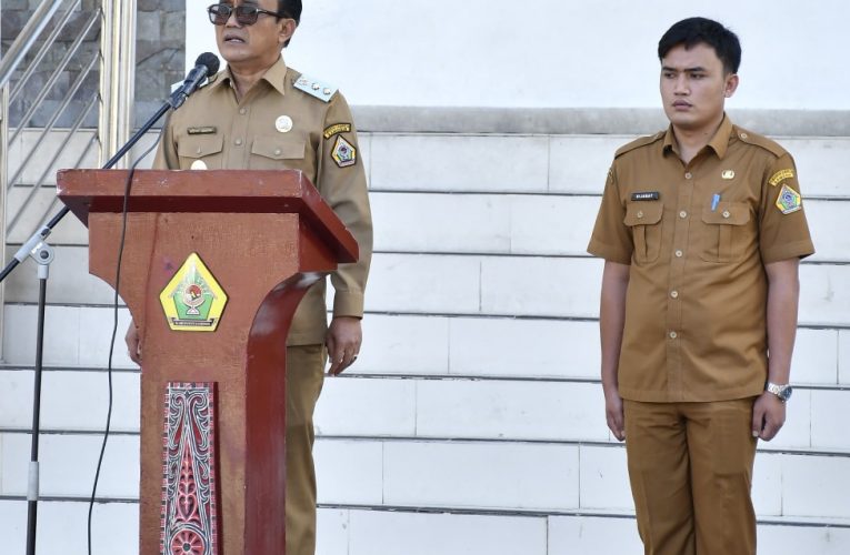 Pimpin Apel Perdana 2026, Wabup Samosir Ariston Sidauruk Tekankan Penguatan Kerja dan Peningkatan PAD