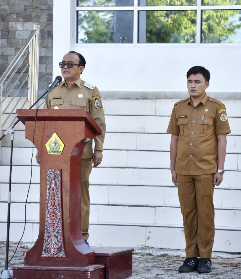 Pimpin Apel Perdana 2026, Wabup Samosir Ariston Sidauruk Tekankan Penguatan Kerja dan Peningkatan PAD