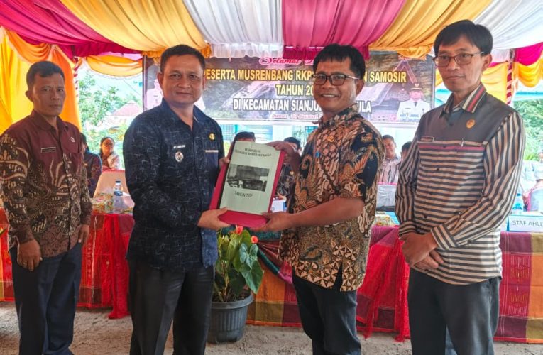 Musrenbang RKPD Kabupaten Samosir Tahun 2027 Tingkat Kecamatan dimulai di Kecamatan Sianjur Mulamula