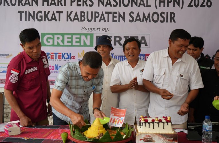 Diskominfo Samosir Hadiri Diskusi Publik dan Syukuran Hari Pers Nasional ke-80, Tegaskan Komitmen Dukung Kebebasan Pers
