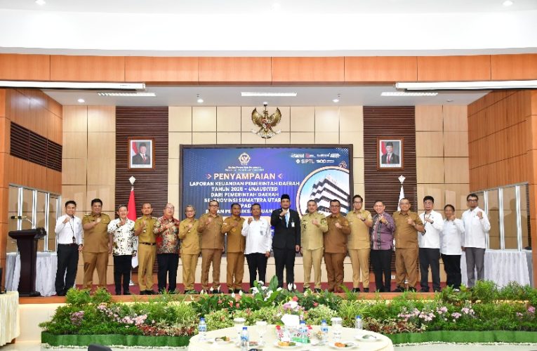 Tepat Waktu, Bupati Samosir Sampaikan LKPD 2025 ke BPK Sumut