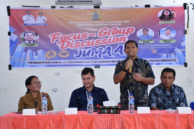 Pemkab Samosir Terapkan Platform JUMA AI untuk Tingkatkan Pengetahuan Petani Milenial dan Penyuluh