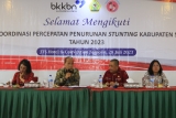 Wakil Bupati Samosir Buka Forum Koordinasi Percepatan Penurunan Stunting.
