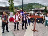 BUPATI SAMOSIR LAUNCHING UMKM TAMAN SITOLU HAE HORBO