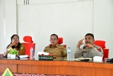 Bupati Samosir Pimpin Rapat Persiapan Pelaksanaan Aquabike Indonesian Championship Series 2 Tahun 2024.