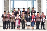PERINGATI HARI ULOS NASIONAL, JAJARAN PEMKAB SAMOSIR KOMPAK PAKAI ULOS DAN BATIK MOTIF ULOS