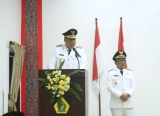 BUPATI SAMOSIR SAMPAIKAN PIDATO PERDANA DIHADAPAN DPRD