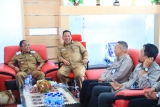 Wakil Bupati Samosir Terima Audiensi BP Toba Caldera UNESCO Global Geopark.