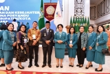 Ketua TP-PKK Samosir di Lantik, Wabup: Turun Kelapangan untuk Mengetahui Permasalahan Masyarakat dan Berkoordinasi dengan Pemerintah Atasan Agar Dapat Mensukseskan Visi dan Misi Bupati/Wakil Bupati Samosir Untuk Kesejahteraan Masyarakat.