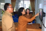 Pastikan Aktivitas Pemerintahan Berjalan dengan Baik, Wabup Samosir Kunjungi Sejumlah OPD
