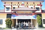 Bupati Samosir Hadiri Apel Gelar Pasukan Operasi Kepolisian Mandiri Kewilayahan Zebra Toba – 2021 di Kabupaten Samosir