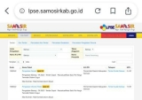 Untuk Perubahan yang Lebih Baik, Pertama Sekali Tender Kabupaten Samosir dilaksanakan pada Awal Tahun