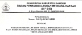 PENGUMUMAN SELEKSI PENERIMAAN CALON TENAGA KONTRAK/SATGAS BPBD KAB. SAMOSIR T.A. 2023