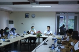 PERKUAT SINERGITAS, BUPATI SAMOSIR KUNJUNGI SKPD PEMPROVSU DAN BALAI DI MEDAN