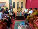 Bupati Samosir Terima Audiensi Bina Media Medan