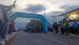 BUPATI SAMOSIR LEPAS TOUR DE SAMOSIR, 300 PESEPEDA NIKMATI PANORAMA ALAM SAMOSIR