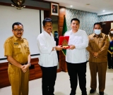 Walikota Batam menerima Kunjungan Studi Tiru Pemkab Samosir