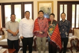 Bupati Samosir bertemu Konsul Jenderal Tiongkok di Medan. Tertarik bekerjasama di Bidang Pertanian dan Pariwisata